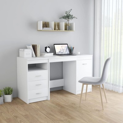 Desk, white, 140x50x76cm,...