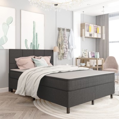 Bed with spring mattress,...