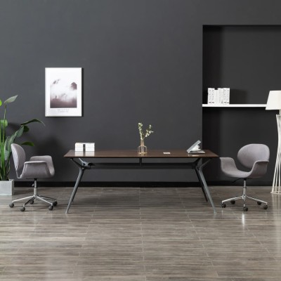 Swivel office chair, gray,...