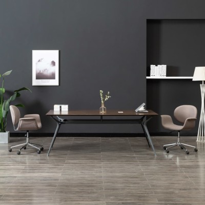 Swivel dining chairs, 2...