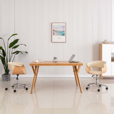Swivel dining chairs, 2...