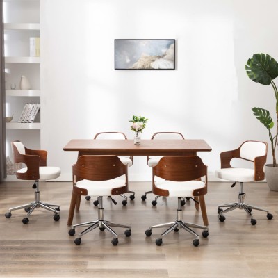 Dining room chairs, 6 pcs.,...