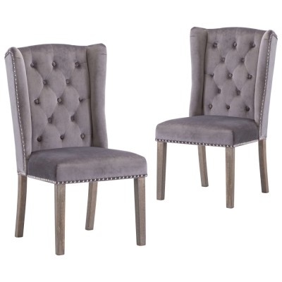 Dining room chairs, 2 pcs.,...