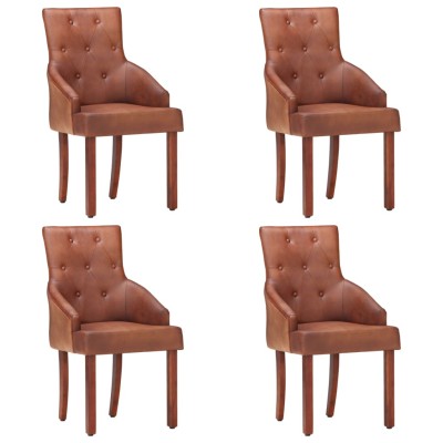 Dining room chairs, 4 pcs.,...