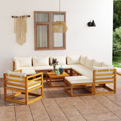 Garden set with pillows, 12...
