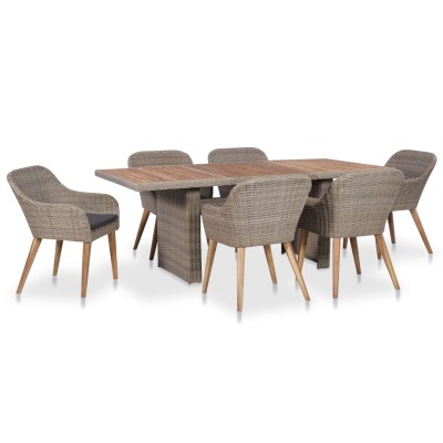 Outdoor dining set with...