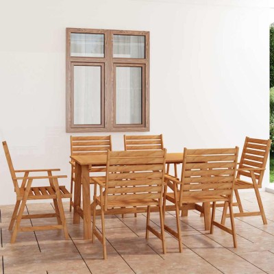 Garden dining set, 7...