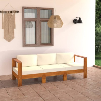 Three-seater garden sofa...