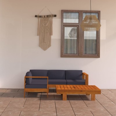 Garden set with gray...