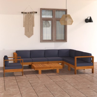 Garden set with gray...