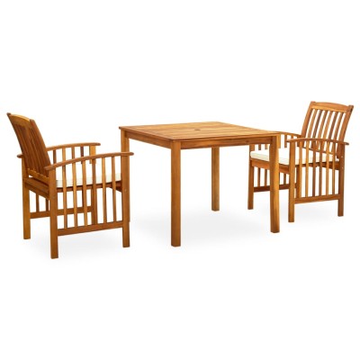 Garden dining set with...