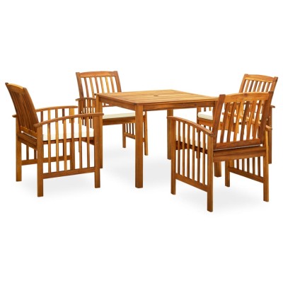 Garden dining set with...