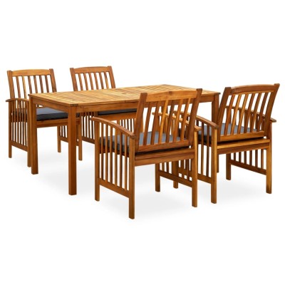 Garden dining set with...