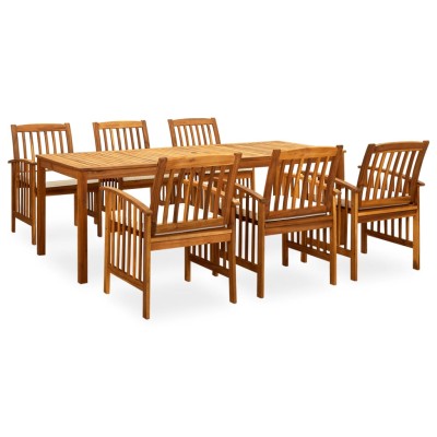 Garden dining set with...
