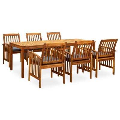Garden dining set with...
