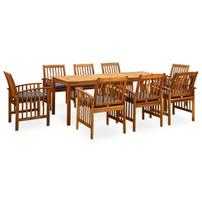 Garden dining set with...