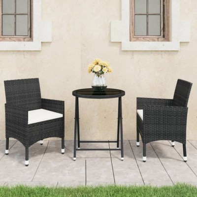 Bistro set, 3 pieces,...