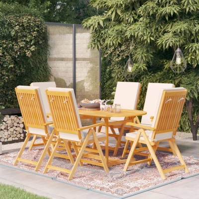 Dining set with pillows, 7...