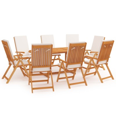 Dining set with pillows, 9...