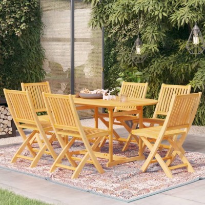 Garden dining set, 7...