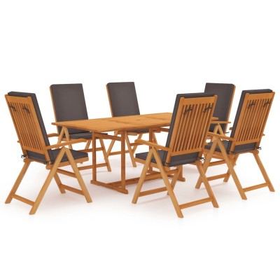 Dining set with gray...