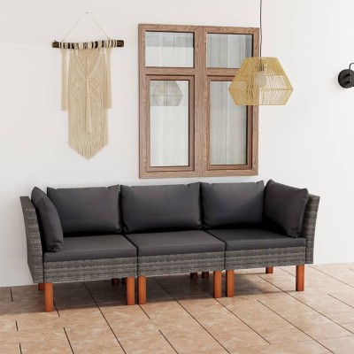 Three-seater garden sofa...
