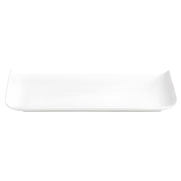 Lautanen Quid Chef Baguette Keraminen Valkoinen (25 x 12 cm) (Pack 6x)