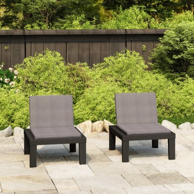 Garden lounge chairs with...
