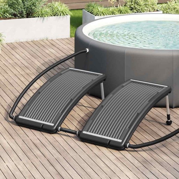 Solar pool heating panels, 2 pcs.