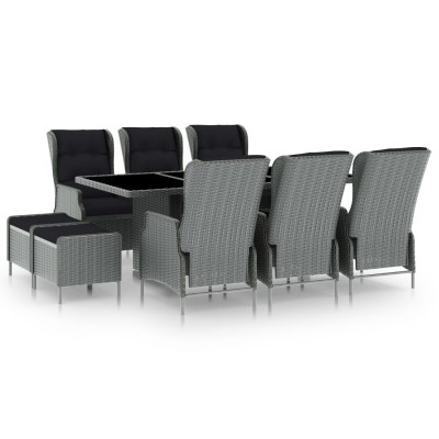 Outdoor set with pillows, 9...