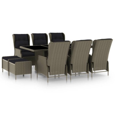 Outdoor set with pillows, 9...