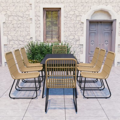 Outdoor dining set, 9...