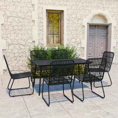 Outdoor dining set, 7...