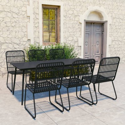 Outdoor dining set, 7...