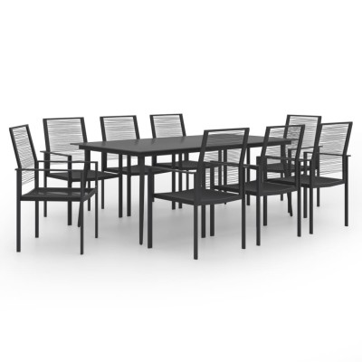 Garden dining set, 9 pieces...