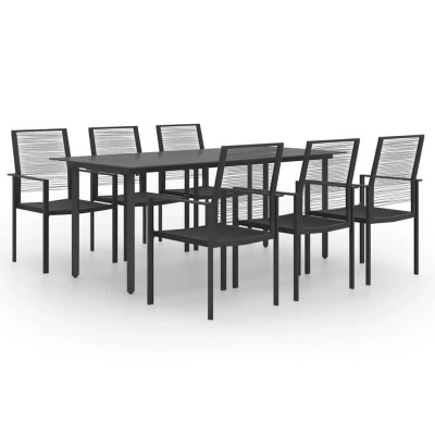 Garden dining set, 7 pieces...
