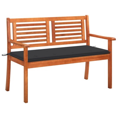 Double garden bench with...