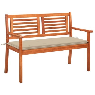 Double garden bench with...