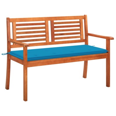 Double garden bench with...