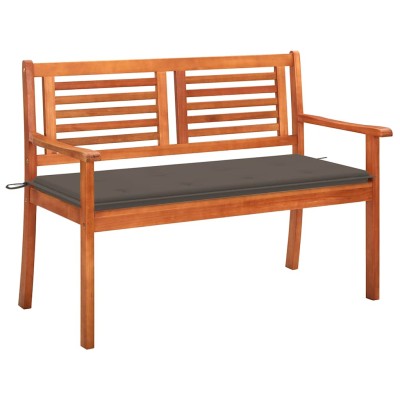 Double garden bench with...