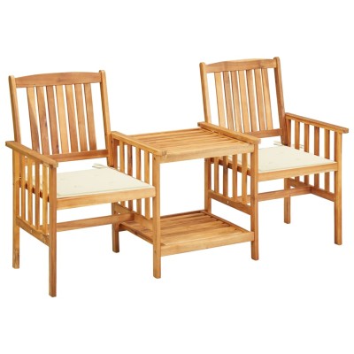 Garden chairs with tea...