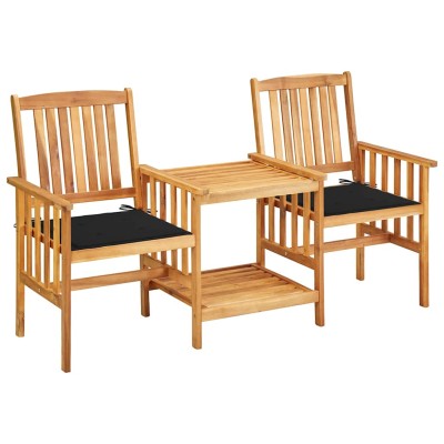 Garden chairs with tea...