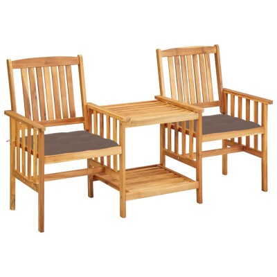 Garden chairs with tea...