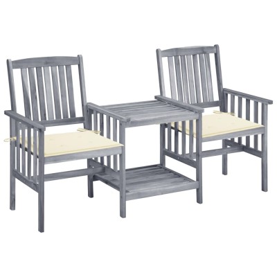 Garden chairs with tea...