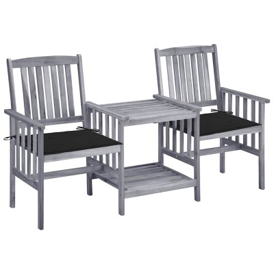 Garden chairs with tea...