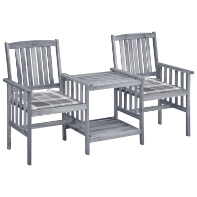 Garden chairs with tea...