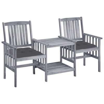 Garden chairs with tea...