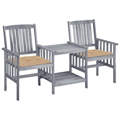 Garden chairs with tea...