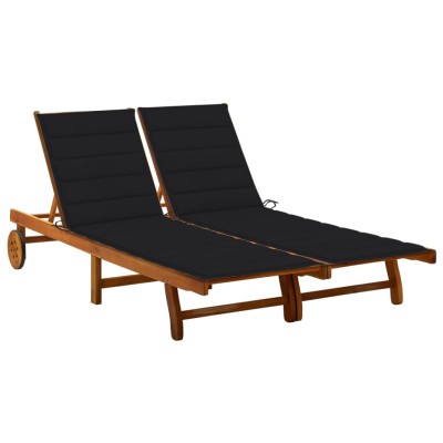 Double garden sun lounger...