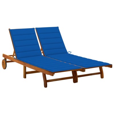 Double garden sun lounger...
